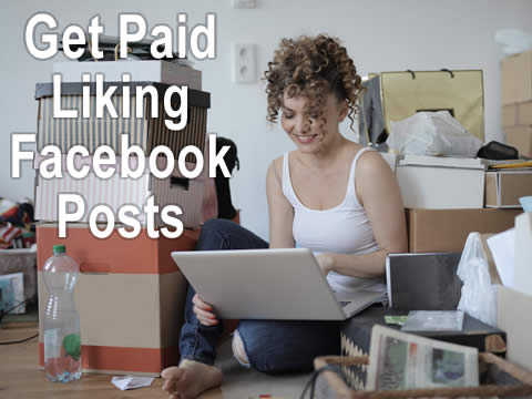 get paid liking Facebook posts